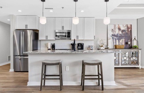 Rolling Mill Hill Condominio | Lujoso grande de 2 habitaciones y 2 baños Downtown Condo-Corner Unit # 204