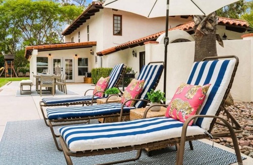Rancho Santa Fe Casa | Luxurious Family Fun Spanish Revival Paradise ~ San Diego Rancho Santa Fe Estate