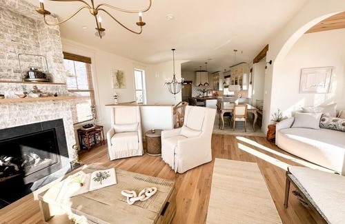 Cape May Point Casa | Luxurious Home Across from Beach with Water Views