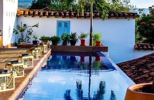 Barichara Casa | Lujosa casa en Barichara, con piscina y jacuzzi