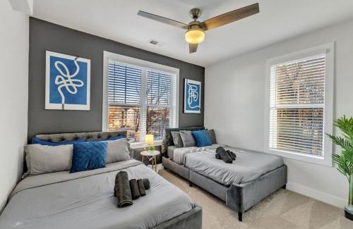 Hayes Apartamento | Luxurious King 3BR Suite Mins to Downtown Durham!
