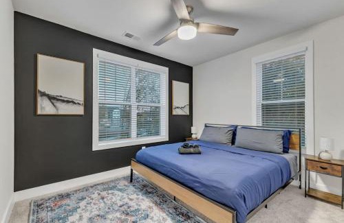 Hayes Apartamento | Luxurious King 3BR Suite Mins to Downtown Durham!