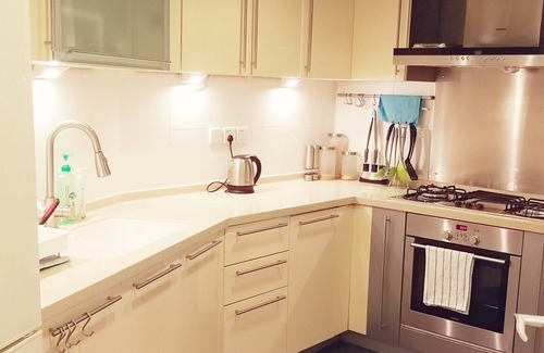 Downtown Beijing Condominio | Lujoso 2bd moderno en <3 de CBD