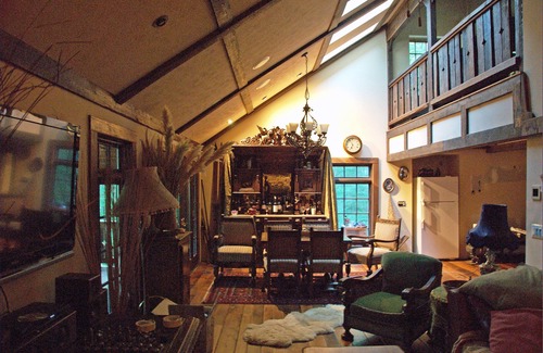Timberline Chalet De Esquí | Lujosa casa de vacaciones rústica y privada con excelente vista.