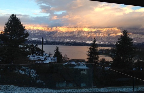 Le Bourget-du-Lac Villa | Lujosa villa con vistas a Lac Bourget