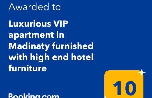 Madinaty Apartamento | Luxurious VIP Apartment in Madinaty Furnished with High End Hotel Furniture