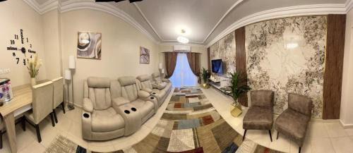 Madinaty Apartamento | Luxurious VIP Apartment in Madinaty Furnished with High End Hotel Furniture
