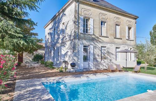 Saint-Pey-d'Armens Casa | Luxurious Wine Estate Saint-Emilion Grand Cru with private swimming pool