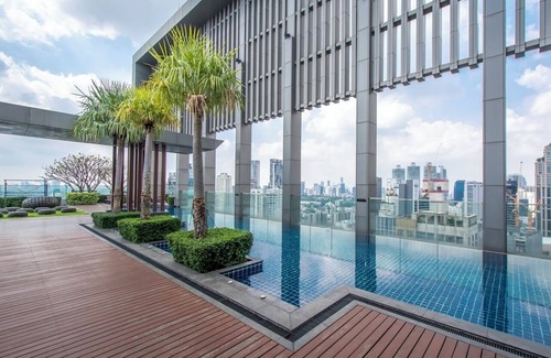 Sukhumvit Apartamento | Luxury 1Bed 1Bath 300m BTS Phrom Phong, EmQuartier, Emporium, EmSphere, FreeWifi