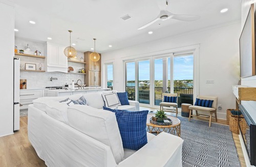 Gulf Shores Casa | Luxury 10 BR Beach House - Beach & Lagoon Views w\ Private Heated Pool