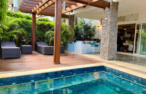 Puerto Bahia Apartamento | Luxury 2-Bedroom Apartment with Private Mini Pool & Backyard in Las Terrenas