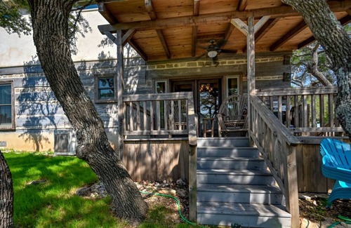 Fredericksburg Cabina | Luxury 23-ac Ranch Casita W/hot tub and Firepit!