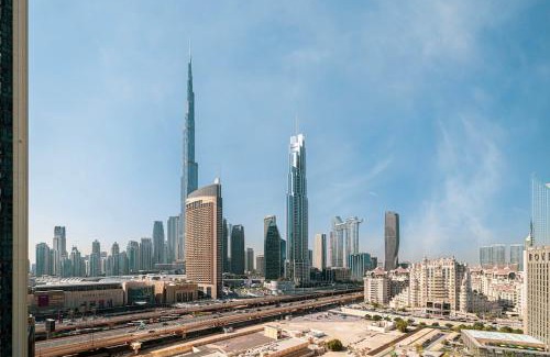 Za'abeel 2 Apartamento | Luxury 2BR Burj Khalifa View Dubai Mall