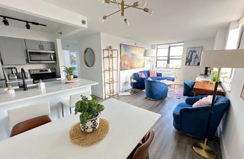 Hoboken Apartamento | Luxury 2BR - Elevator-Gym-Laundry-10 Min to NYC