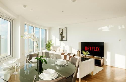 Harrow Apartamento | Luxury 2BR Penthouse in Harrow with Balcony, Private Gym, Games Room & Guests Lounge