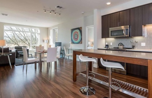 Shoreline West Apartamento | Luxury 2BR | Work From Home | Downtown Mountain View