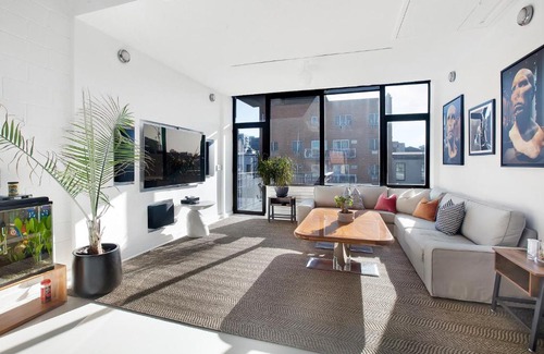 Hunters Point Apartamento | Luxury 3 bedroom Duplex Manhattan Skyline Vews