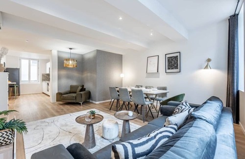 Quartier de la Roquette Apartamento | Luxury 3br/2ba with aircon in Bastille