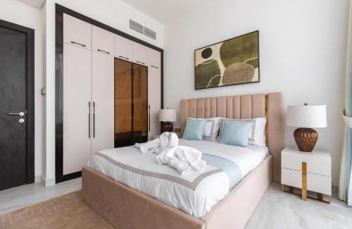 Jumeirah Village Circle Apartamento | Luxury 3Br Apts with Private Pool in Gemz by Simply Comfort