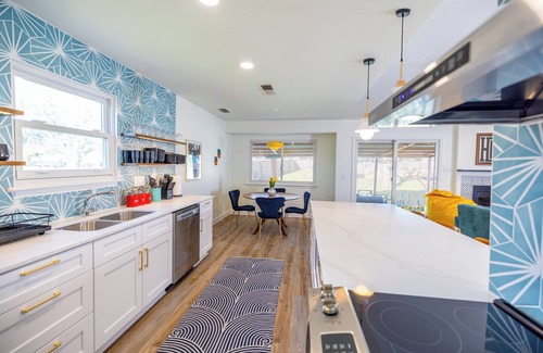 McNeil Casa | Luxury 4-bedroom Oasis with Pool, Hot Tub and Game Room