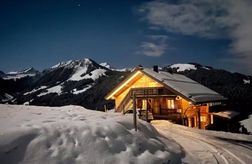 Saanen Chalet De Esquí | Luxury 5 Bedroom Panoramic Chalet - Near Gstaad