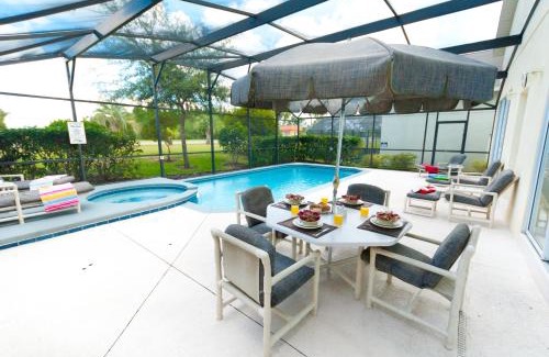 Four Corners Villa | Luxury 5 Bedroom Villa with Secluded Pool/Spa in Glenbrook community near Orlando