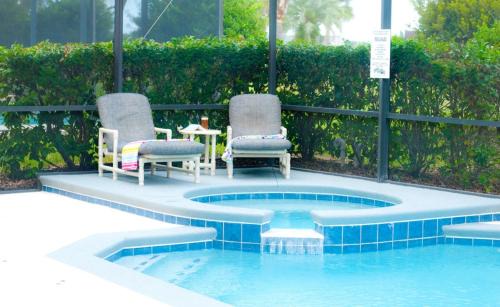 Four Corners Villa | Luxury 5 Bedroom Villa with Secluded Pool/Spa in Glenbrook community near Orlando
