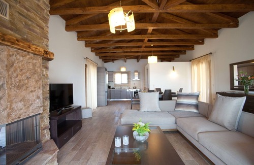 Mikros Gialos Villa | Lujo villa de 6 dormitorios con impresionantes vistas al mar Jónico en Mikros Gialos