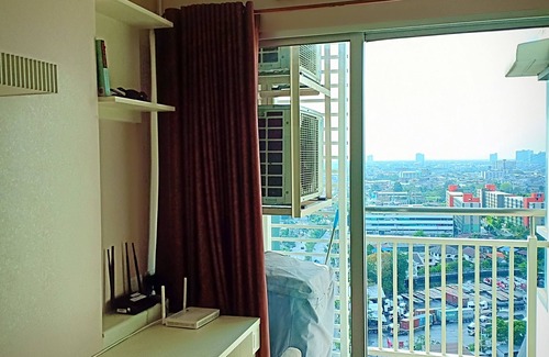 Bang Pakok Apartamento | Apartamento de lujo con salón en la vista del río Chaopraya y vista panorámica de Bangkok.