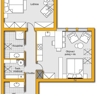 Lipno nad Vltavou Apartamento | Luxury apartman Lipno