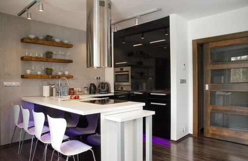 Tatranska Strba Condominio | Apartamento de lujo con vista a la montaña.