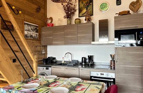 Les Gets Apartamento | Apartamento de lujo en el corazón de Les Gets, centro con acceso a spa, cerca de comercios (parking).