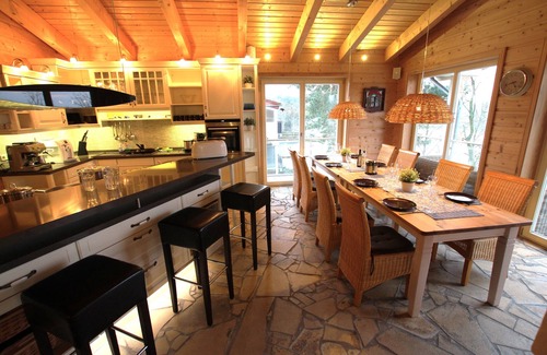 Woltersdorf Apartamento | Luxury apartment Mondschein 180sqm on the Berlin lake - sauna - 4 bathrooms - canoes free