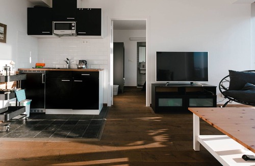 Sint-Jans-Molenbeek Apartamento | apartamento de lujo cerca de Tour & Taxis para 2-5 con una vista panorámica de 270 °