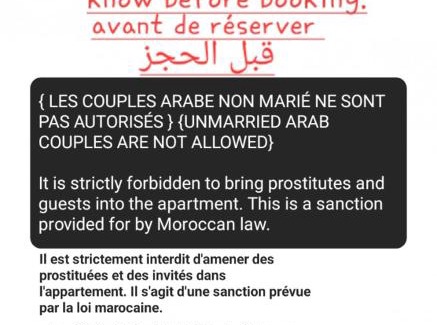 SOUR JDID Apartamento | luxury apartment of 80m2 opposite HASSAN 2 MOSQU and SEA , near downtwn from family , INTERDIT COUPLES ARAABIC NON MARIÈ, FORBIDDEN UNMARRIED ARAABIC COUPLES , basement car park FREE