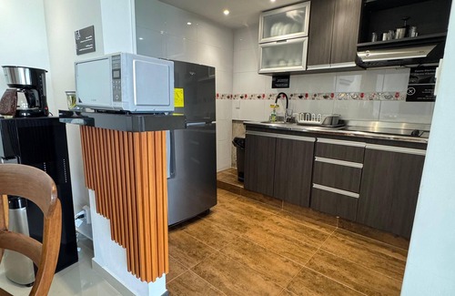 Punta Hansa Apartamento | Luxury apartment with ocean views in San Andrés with AC, WiFi.