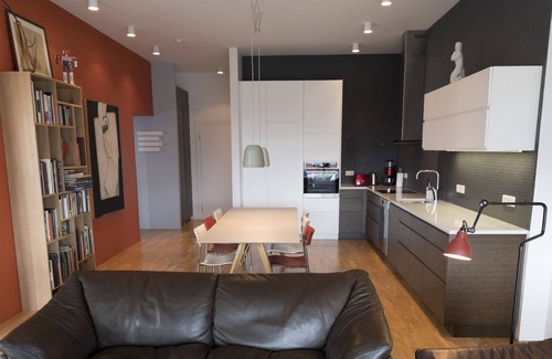 Vesturbær Apartamento | Apartamento de lujo con vistas al puerto.