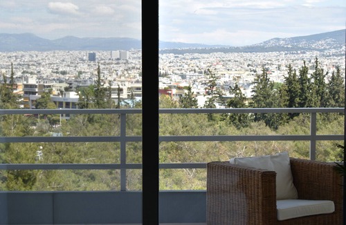 Papagou-Holargos Apartamento | Luxury Apartment with Exceptional View