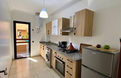 Hivernage Apartamento | Luxury apartment with pool view next to the train station in Gueliz