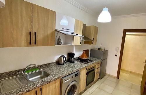 Hivernage Apartamento | Luxury apartment with pool view next to the train station in Gueliz