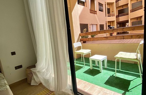 Hivernage Apartamento | Luxury apartment with pool view next to the train station in Gueliz