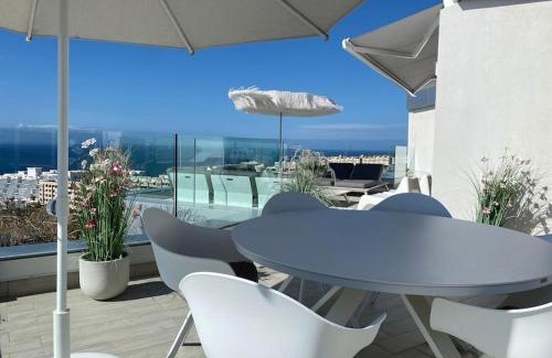 Costa Adeje Apartamento | Luxury apartment with stunning terrace and with heated pool