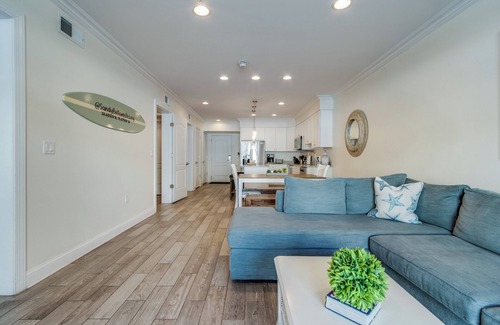 Dewey Beach Condominio | Condominio de lujo frente a la bahía, a 1 cuadra de la playa, acceso a la piscina sin salida, a estrenar