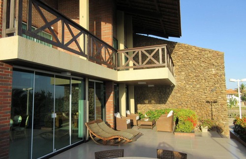 Coqueiro Casa | Casa de playa de lujo en Coconut Piauí, con piscina y área de recreación