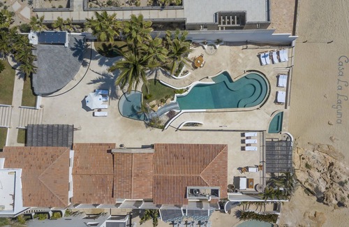 San Jose del Cabo Villa | Frente a la playa Villa-Gourmet Chefs; Mayordomo; Spa; Teatro, gimnasio; Traslados; 15 plazas