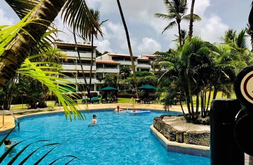 Porters Apartamento | Frente a la playa de lujo de 2 dormitorios, 2 baños, piscina con vistas, recientemente reformado