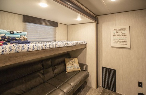 Nipomo Casa | Luxury 42 ft. Home on Wheels with Bunk Room & Loft