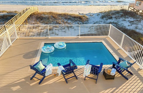 Southpointe Casa | Luxury/Beachfront/Heated Pool/Elevator/Indoor-Outdoor Game room/Fire pit