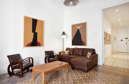 Dreta de l'Eixample Apartamento | Luxury Business Apartment Gran Vía - 2 rooms - Romantic Eixample - 8min Passeig Gràcia