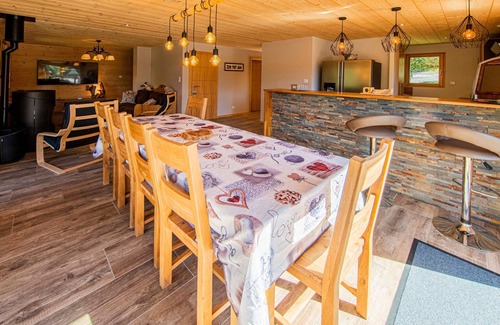 Le Grand Valtin Cabaña | Chalet acogedor con spa, vistas y juegos en los Vosgos, ideal para familias y amigos